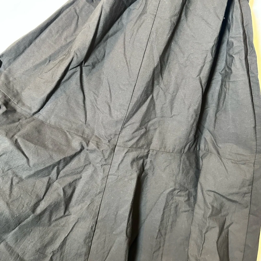Zara NWT Chic Black Midi Dress with Belt Detail - Picture 12 of 13